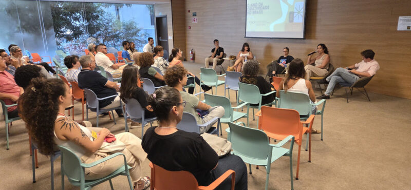 Cultura como vetor econômico: painel na Biblioteca Sinhá Junqueira articula experiências e evidencia impacto na economia local