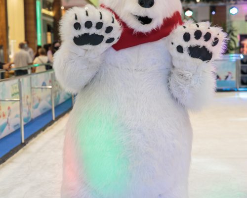 ShoppingSantaÚrsula inaugura pista de patinação no gelo