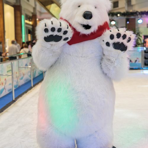 ShoppingSantaÚrsula inaugura pista de patinação no gelo
