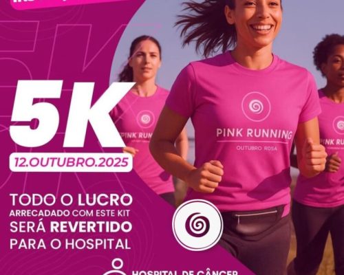 Ribeirão Preto recebe a Pink Running 2025 no dia 12/10 com programação para toda a família