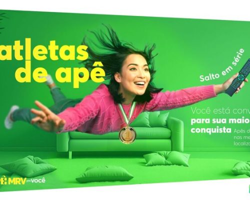 MRV lança campanha “Atletas de Apê” e incentiva a prática de exercícios físicos dentro de casa