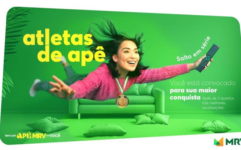 MRV lança campanha “Atletas de Apê” e incentiva a prática de exercícios físicos dentro de casa