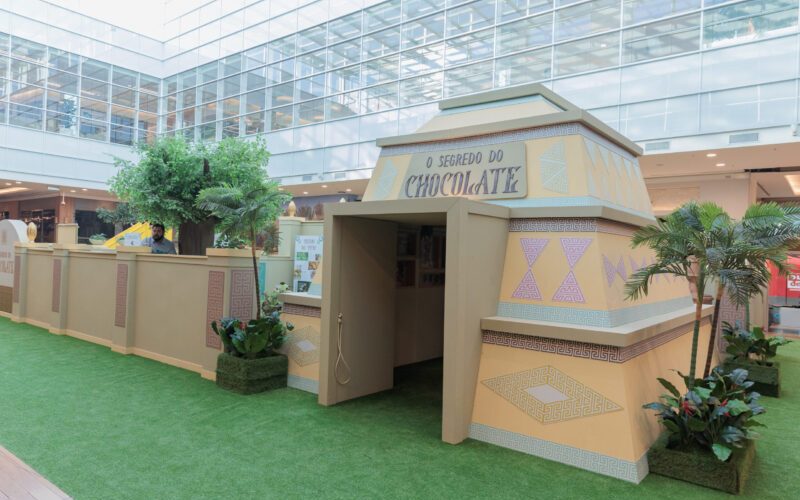 Últimos dias para conferir a exposição “O Segredo do Chocolate” no RibeirãoShopping