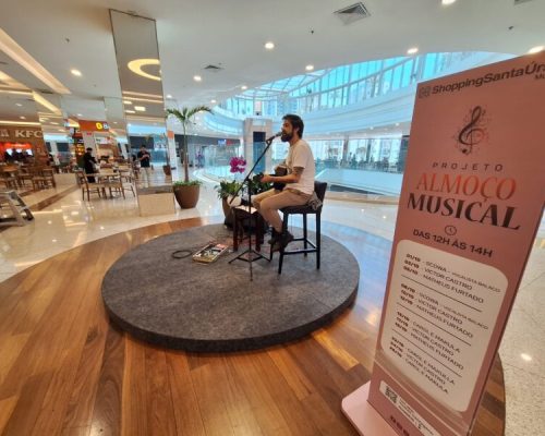 ShoppingSantaÚrsula reforça agenda cultural com programação musical em outubro