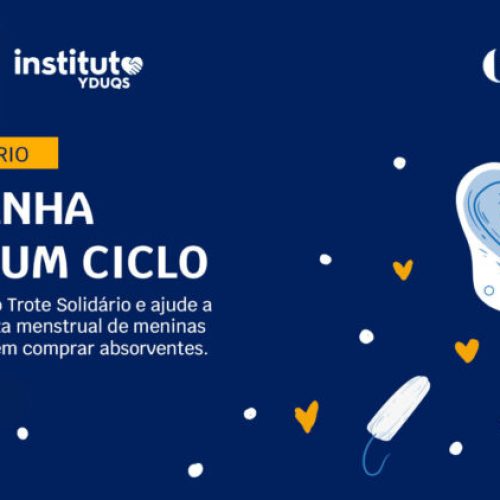 Instituto Yduqs e Instituto Ela arrecadam absorventes para combater a pobreza menstrual