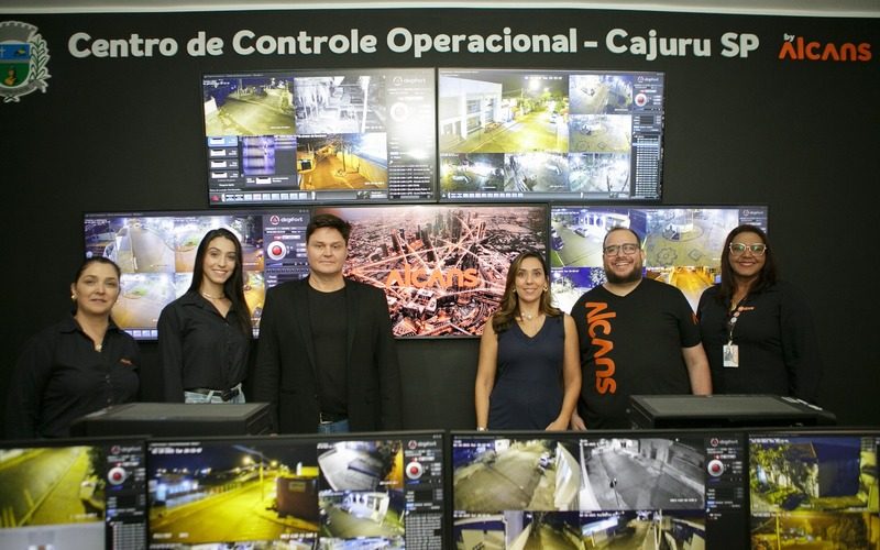 Alcans Telecom e Prefeitura de Cajuru instalam sistema de monitoramento para reforçar a segurança pública na cidade