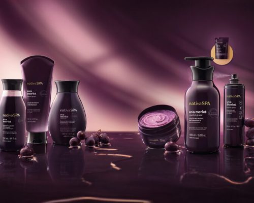 O Boticário apresenta Nativa SPA Uva Merlot, nova linha de cuidados corporais que desacelera os sinais do tempo na pele desde o primeiro uso