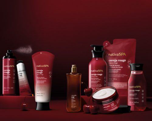 O Boticário apresenta Nativa SPA Cereja Rouge, nova linha que garante pele comprovadamente mais macia e irresistível