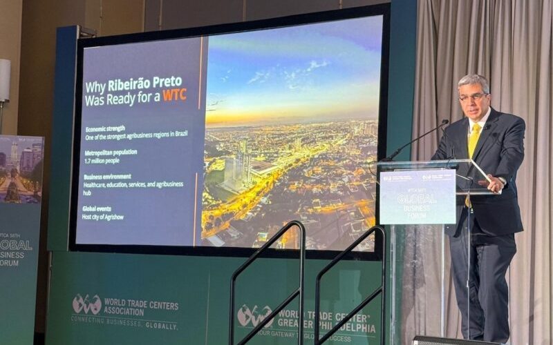 WTC Ribeirão Preto apresenta projeto a investidores globais durante o 56º Global Business Forum nos EUA