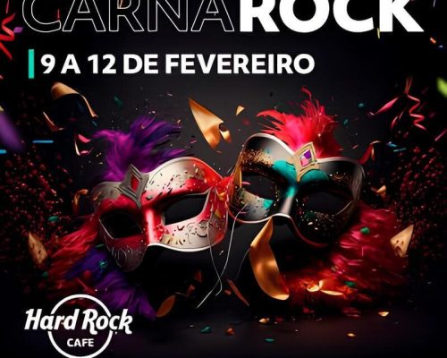 Hard Rock Cafe realiza primeira edição do “CarnaRock”