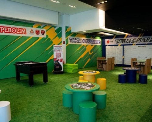 Iguatemi Ribeirão Preto promove espaço para troca de figurinhas e jogos para toda a família