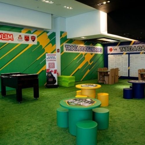 Iguatemi Ribeirão Preto promove espaço para troca de figurinhas e jogos para toda a família
