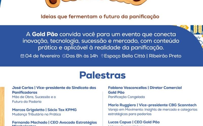 Conversa de Padaria chega a Ribeirão Preto para consolidar o setor de panificação no estado de São Paulo