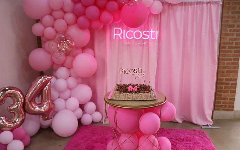 Ricosti Cosméticos completa 34 anos de história
