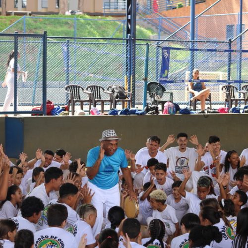 Workshop de capoeira foi palco para inclusão de todas as idades em Ribeirão Preto