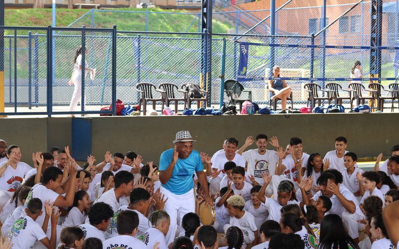 Workshop de capoeira foi palco para inclusão de todas as idades em Ribeirão Preto