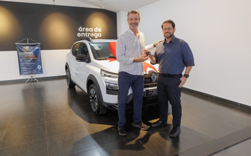 Morador de Ribeirão Preto ganha o novo SUV Renault Kardian na campanha de Dia dos Namorados do ShoppingSantaÚrsula