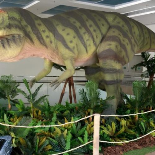 Maior exposição de dinossauros do Brasil chega ao RibeirãoShopping
