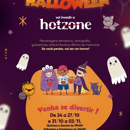 RibeirãoShopping realiza evento de Halloween na HotZone com atividades gratuitas para a criançada