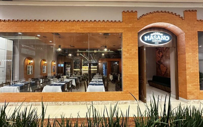 Masano Trattoria chega ao Ribeirão Shopping para oferecer o melhor da gastronomia italiana artesanal