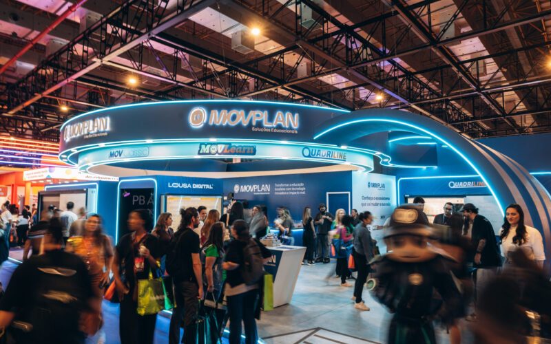 MOVPLAN leva inovação, arte e tecnologia à Bett Brasil 2026 e reforça expansão no mercado Edtech