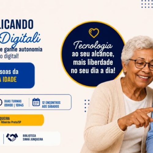 Nunca é tarde para aprender: oficina gratuita ensina idosos a usar o celular com segurança e independência