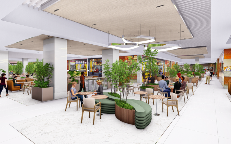 RibeirãoShopping anuncia revitalização em praça de alimentação