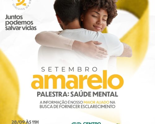 Setembro Amarelo é tema de palestra gratuita no Centro Médico RibeirãoShopping