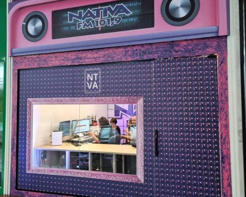 Rede NATIVA FM inaugura emissora no Shopping Santa Úrsula