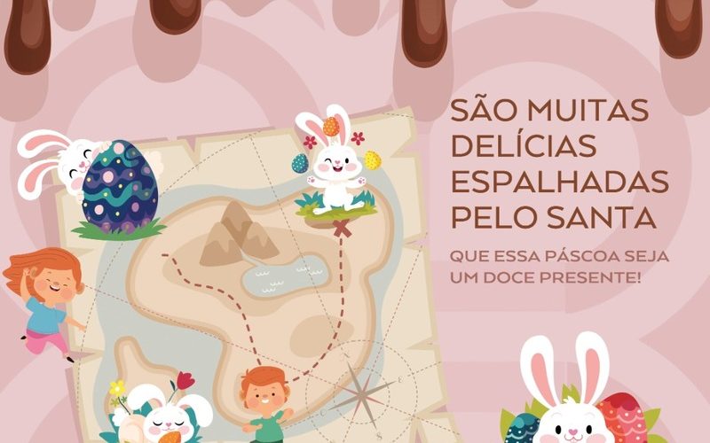 Voltados para o público infantil, Shopping Santa Úrsula promove ateliês de Páscoa e caça aos ovos