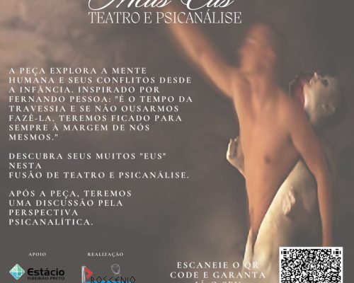 Espetáculo “Meus Eus” tem apresentação nesta sexta-feira no auditório da Estácio