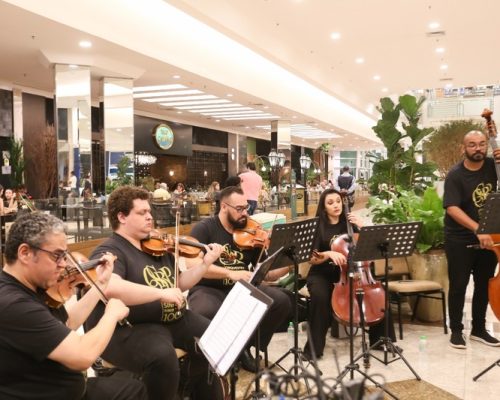 Quinteto de cordas da Orquestra Sinfônica de Ribeirão Preto faz apresentação especial nesta quarta-feira, dia 12, no RibeirãoShopping