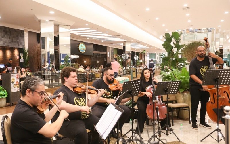 Quinteto de cordas da Orquestra Sinfônica de Ribeirão Preto faz apresentação especial nesta quarta-feira, dia 12, no RibeirãoShopping