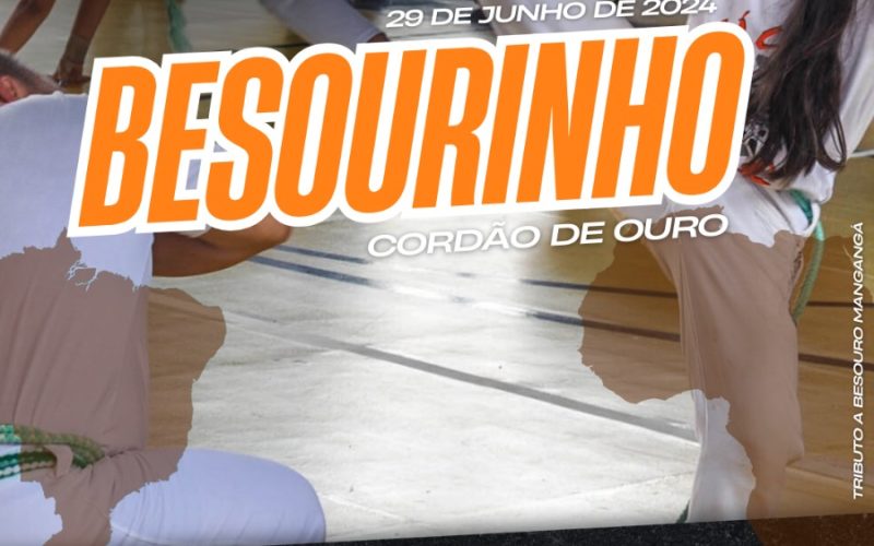 Evento “Besourinho Cordão de Ouro” promovido pelo Projeto Arte e Ginga acontece nesse sábado (29), em Jardinópolis