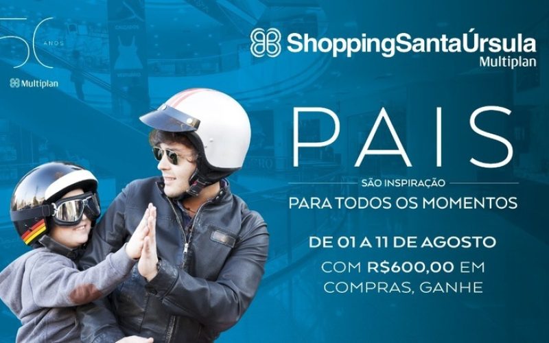 ShoppingSantaÚrsula sorteia moto Royal Enfield Continental GT 650 ZERO Km em campanha de Dia dos Pais