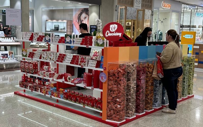 Ribeirão Shopping ganha quiosque da KITKAT® Chocolatory®