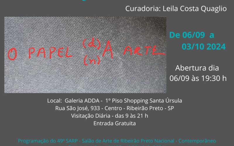 ShoppingSantaÚrsula recebe programação do 49º Salão de Arte de Ribeirão Preto