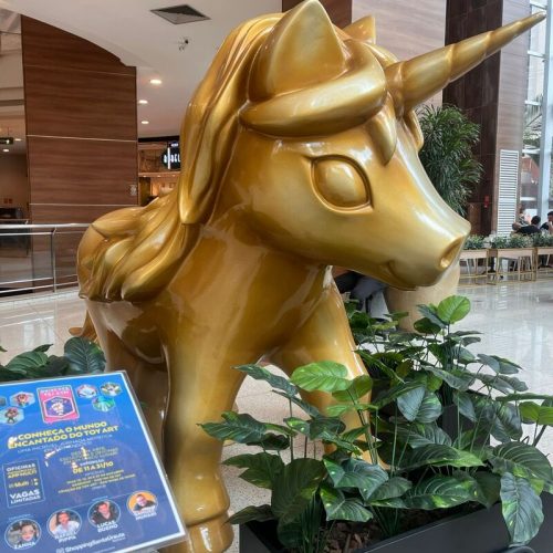 No mês das crianças, ShoppingSantaÚrsula recebe exposição e oficinas gratuitas de Toy Art