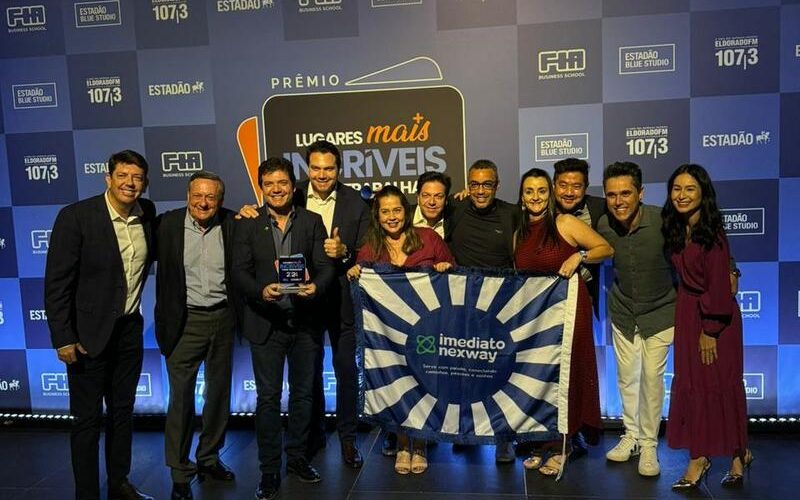 Imediato Nexway é premiada como um dos ‘lugares mais incríveis para trabalhar’