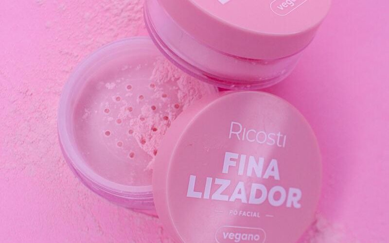 Ricosti Cosméticos lança o Pó Finalizador Rosa