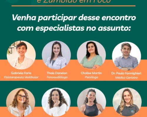 Bem te quero+ promove dois dias de atividades gratuitas para discutir tontura e zumbido