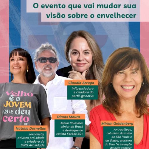 Evento sobre longevidade e novas perspectivas para o envelhecimento acontece neste sábado, em Ribeirão Preto