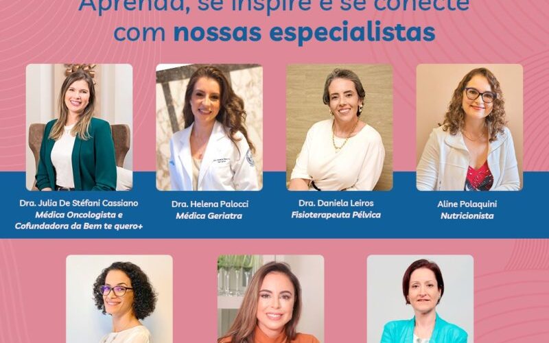 Evento online e gratuito desmistifica a menopausa e destaca novas possibilidades para a mulher