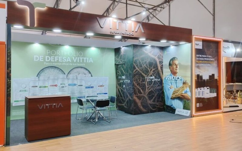 Vittia celebra 55 anos na Agrishow 2026 com foco em biotecnologia e eficiência no campo
