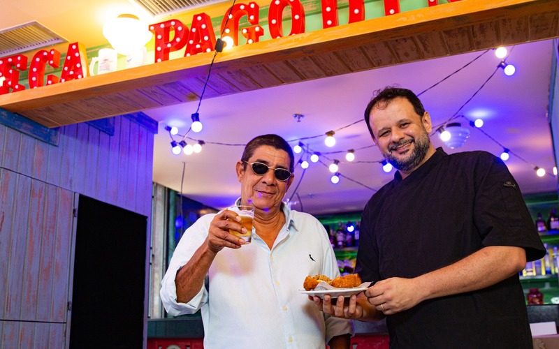 Renomado chef Toninho Momo assina cardápio do Bar do Zeca Pagodinho em Ribeirão Preto