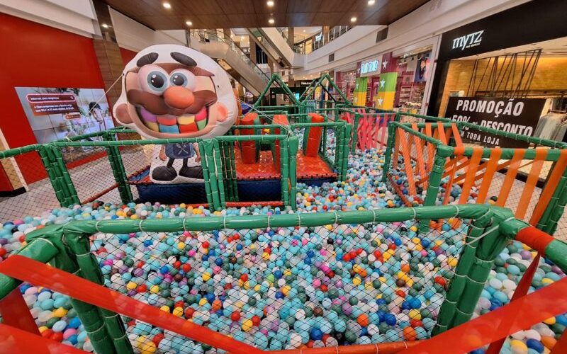 ShoppingSantaÚrsula recebe parque temático do personagem “José Totoy” durante as férias escolares