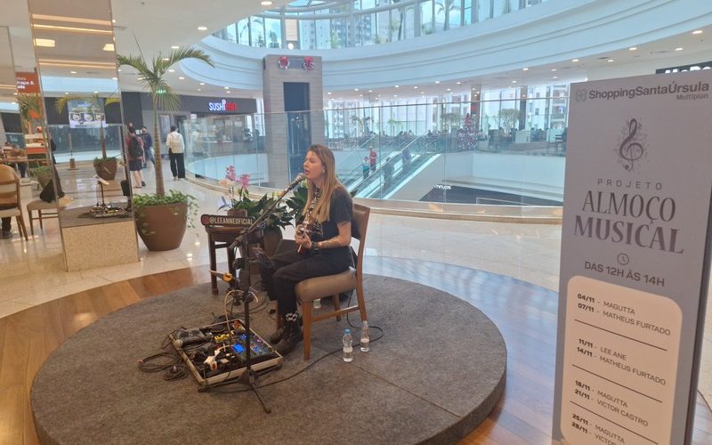 ShoppingSantaÚrsula mantém programação musical gratuita em novembro