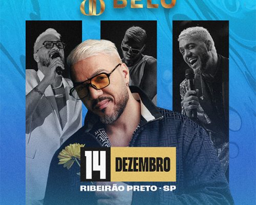 Belo se apresenta em Ribeirão Preto no dia 14 de dezembro