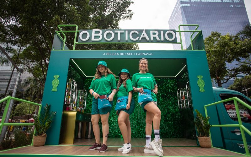 O Boticário celebra “A Beleza do Seu Carnaval” nos principais blocos da capital paulista
