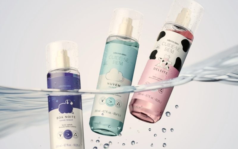 O Boticário apresenta crescimento de 33% na performance de venda de body splashes